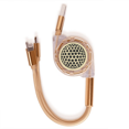 thumbnail image 1 of Golf Sport geometría simple patrón Cable de carga telescópico múltiples USB tres en uno, 1 of 3