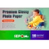 SEPOMs Premium Glossy 4" x 6" 235g/m2 Photo Paper, 100 Sheets