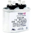thumbnail image 2 of Packard POC7.5A TITAN HD Run Capacitor 7.5 MFD 370 Volt Oval, 2 of 4