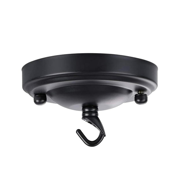 lionlar Ceiling Light Canopy Hook Metal Ceiling Hook Plate Bracket Accessory Screw Mount