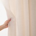 thumbnail image 2 of Bouclair Rideau Voile Beige Merlot 52x84 Po (132x213 cm), 2 of 8