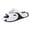 White, variant on Rokment Women's Men's Cushioned Thick Sole Slides Acupressure Massage Slippers Non Slip Quick Drying Bathroom Sandals for Plantar Fasciitis Beige Size 6