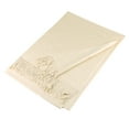 thumbnail image 5 of TZ Promise Women Beige Pashmina Shawl and Wrap Soft Solid Color Scarf with Fringes, 5 of 5