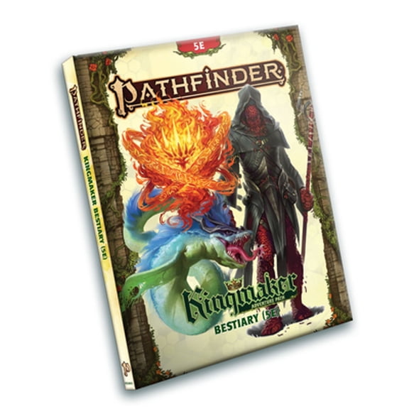 Pre-Owned Pathfinder Kingmaker Bestiary (Fifth Edition) (Hardcover) by James Jacobs, Paizo (Producer), Jason Nelson