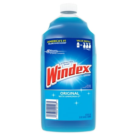 Windex Original Glass Cleaner Refill 67.6 Fl Oz