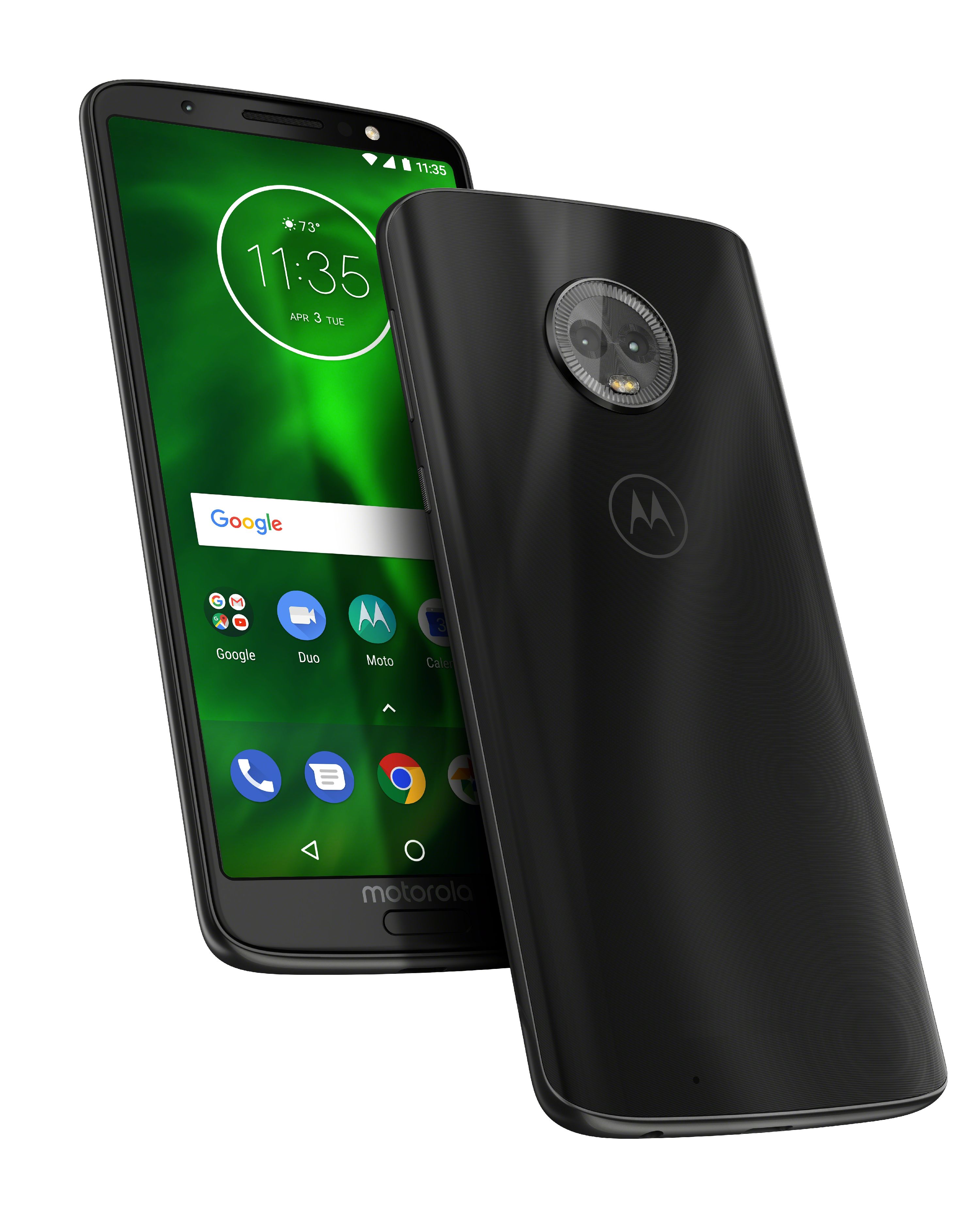 Motorola Moto G6 32GB Unlocked Smartphone Black - image 4 of 5