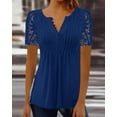 thumbnail image 1 of Ropa de encaje para mujer, camisas de calle para mujer, Tops Vintage Y2k, camisetas de moda para primavera y otoño, camisetas casuales elegantes, 1 of 4