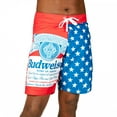 thumbnail image 7 of Budweiser 809482-Small - 30 Budweiser Mens Board Shorts, Stars & Stripes - Small 30, 7 of 7