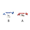thumbnail image 4 of Vogacara Grupo de dirección, piezas de mejora de coche RC portátiles ligeras, accesorios de coches de Control remoto, pieza de camionero de juguete Kits de construcción modelo Azul Vogacara FN011860-02, 4 of 6
