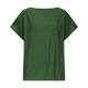 thumbnail image 5 of Camisas para mujer,Blusa de lentejuelas para mujer, camisa de manga corta con cuello redondo, top holgado de poliéster, ropa informal de fiesta, sopatenor, 5 of 8
