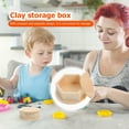 thumbnail image 2 of Weiweiguan 3Pcs DIY Wooden Storage Containers Handmade Foam Putty Clay Storage Boxes, 2 of 6