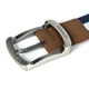 thumbnail image 2 of Cinturón táctico militar de lona y nailon para hombre (azul y blanco), 2 of 7