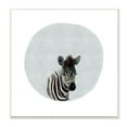 thumbnail image 1 of The Kids Room by Stupell Baby Zebra Animal Kids Painting Wall Plaque Art by Leah Straatsma, 1 of 3
