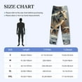 thumbnail image 3 of KLL Mens Pajama Pants for Men,Mens Lounge Pants,Funny Gifts for Men,Men's Pajama Bottoms Wolf Family Winter Wonderland -Small, 3 of 5