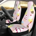 thumbnail image 3 of ZICANCN Car Seat Cover Cupcakes Wallpaper Car Front Seat Covers Protectors , Automotive Seat Covers for Cars Trucks Suv, 3 of 8
