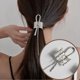 thumbnail image 4 of Clip Decorativo de Metal XINYU 2 Hebillas de Cola de Caballo Doradas Estilo 2, 4 of 6