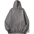 thumbnail image 2 of XINQIHANG Men's Hoodie Hip Hop Pullover Sweaters for Teenagers, 2 of 3