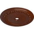 thumbnail image 3 of 41"OD x 4"ID x 2 3/8"P Caputo Ceiling Medallion (Fits Canopies up to 5 1/2"), Hand-Painted Burnished Mahogany Crackle, 3 of 6