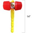thumbnail image 2 of ArtCreativity 17" Jumbo Squeaky Hammer Toy for Kids Ages 3-8 – Colorful Cartoon Character Pounding Toy, Circus Party, Carnival Fun, 2 of 6
