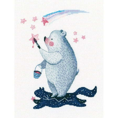 UPC: 4742022976111 | Sparking the stars M811 Counted Cross Stitch Kit
