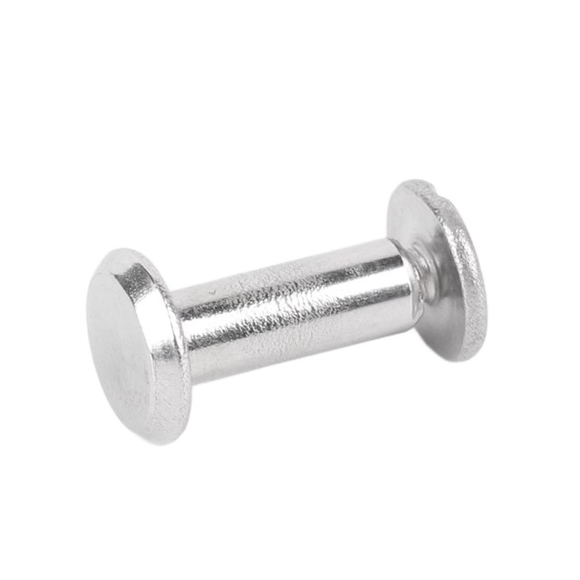 100 Sets M2 Screw Rivet Quick Installation High Strength Anti Corrosive Versatile Application Easy Crafting and Repairs Material Stainless Steel for Crafts Parts Repair