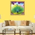 thumbnail image 3 of 5D DIY Diamond Painting Set "Colorful Peacock, Animals" Round Diamond Art Crafts for Adults, Suitable for Wall Decoration, Bedroom and Home Decoration, 3 of 6