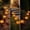 C, variant on Halloween Pumpkin Solar Garden Stake Lights 5 Pack Jack O Lantern Glowing Pathway Lights with Separate Solar Panel IP65 Waterproof Solar Powered Outdoor Landscape Lights for Yard Lawn Decor