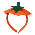 thumbnail image 4 of Aro para el cabello Fernando Diadema de Calabaza de Halloween Color Naranja Elástico Fiesta, 4 of 8