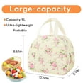 thumbnail image 2 of Lunch Bag for Women Insulated Lunch Box Cute Quilted Lunch Tote Bags Reusable Large Capacity Cooler Bag for Travel Work Picnic, 2 of 7