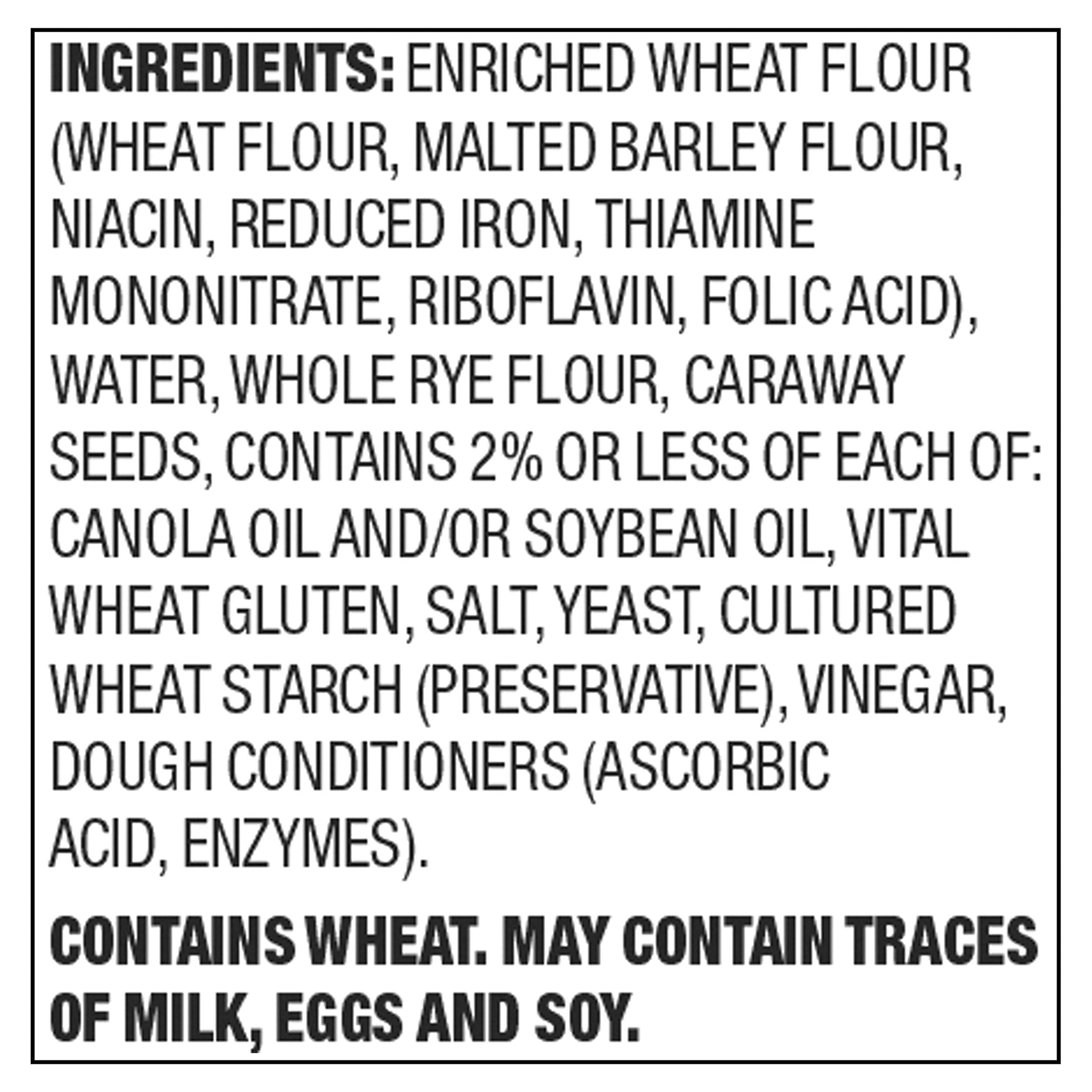 Freshness Guaranteed Seeded Rye Sandwich Bread, 17 oz