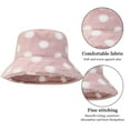 thumbnail image 3 of Desiderio Sombrero de felpa de invierno Sombreros de pescador de piel sintética para mujer, 3 of 5