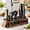 Black, variant on Bartender Kit - 23-piece Stainless-steel Cocktail Shaker Set With Stand | Martini Barware Mixing Tools For Home Bartending Gift