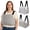 Gray, variant on RoamReady Mastectomy Recovery Pillow, Soft Chest Pain Relief Post Surgery Must Haves for Women, Pink