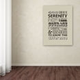 thumbnail image 3 of Trademark Fine Art "Serenity Prayer II" Canvas Art by Megan Romo, 3 of 3