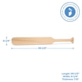 thumbnail image 4 of Unfinished Wood Oar 35.5 inch Pack of 25 Greek Sorority Paddle Fraternity Paddle, Small Paddles for Crafts Paddle Gifts by Woodpeckers, 4 of 7