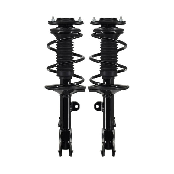 Pair 2 Front L-R Quick Complete Strut-Coil Spring For 2009 2010 Pontiac Vibe L4