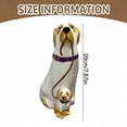 thumbnail image 3 of Vikakiooze Halloween Golden Retriever Resin Figurine 5.1 in, 3 of 5