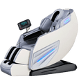 thumbnail image 1 of Massage Chair 4d&nbsp;Heating Zero Gravity Full Body Airbags Long SL Track Whole Body Massage Relax Bluetooth Speaker New Year Gift My Lux Decor Round, 1 of 11