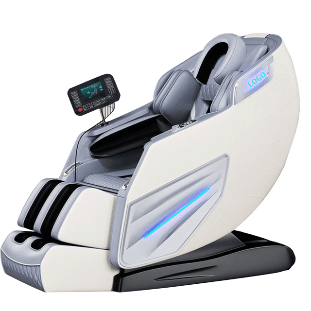 Massage Chair 4d Heating Zero Gravity Full Body Airbags Long SL Track Whole Body Massage Relax Bluetooth Speaker New Year Gift My Lux Decor Round