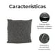 thumbnail image 2 of Cojín decorativo Gaon Acolchonado de Chenille Suave Gris Set de 2 piezas, 2 of 4
