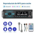 thumbnail image 1 of Radio de coche Bluetooth, reproductor MP3 manos libres, pantalla táctil 7, 1 of 5