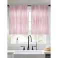 thumbnail image 2 of Pink Ombre Striped Sheer Curtains 2 Panels Set Modern Abstract Art Sheer Window Curtains Light Filtering Rod Pocket Voile Drapes for Bedroom Living Room 52"x54", 2 of 8