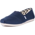 thumbnail image 6 of Women's Toms Recycled Cotton Alpargata Espadrille Pumps in Blue, 6 of 6