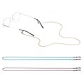 thumbnail image 1 of Uxcell 3 Pcs Correa para Gafas, Cadenas de Gafas de Cuero PU Trenzado de 27.6 Pulgadas con Bucles de Silicona, 1 of 7