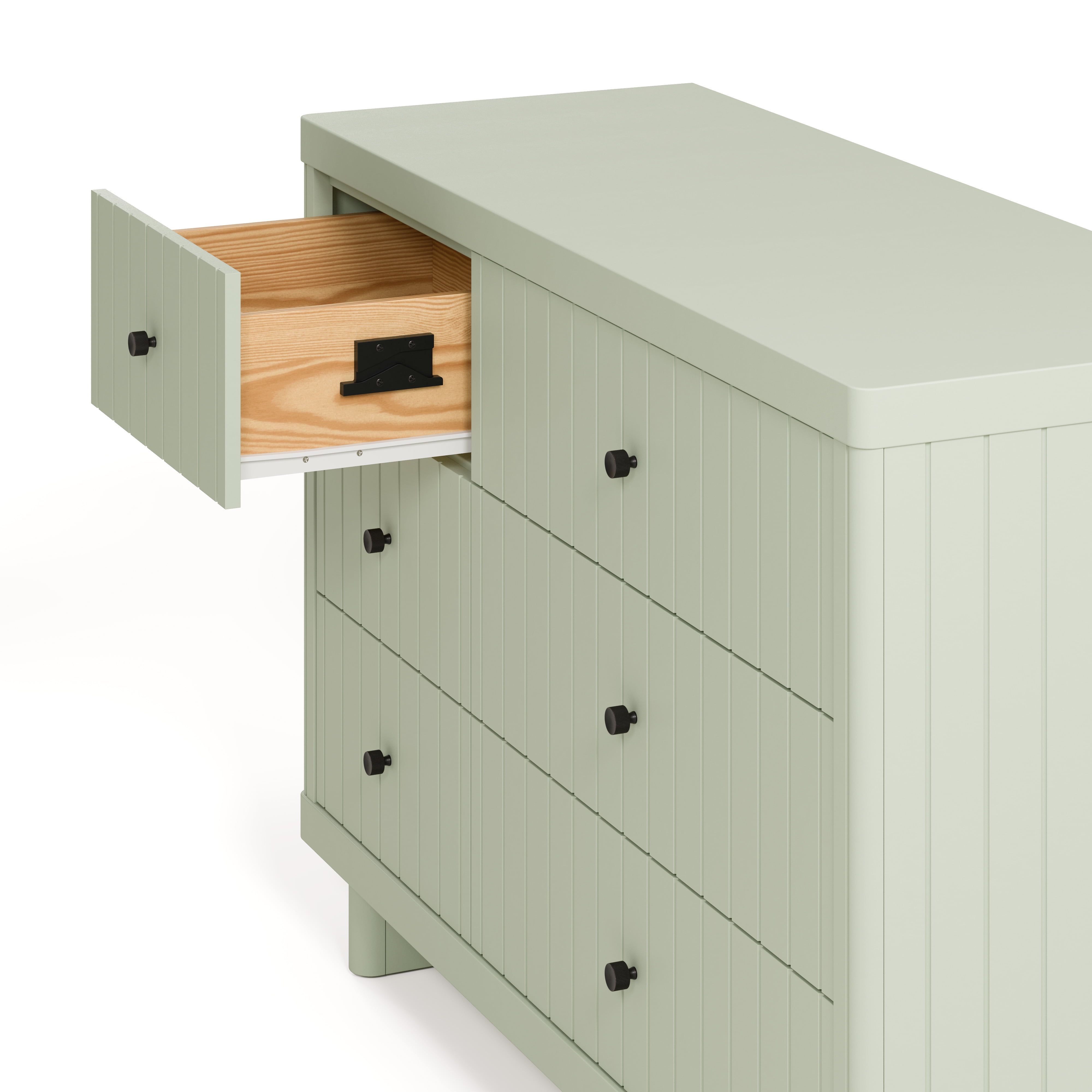 Art of Nursery by Storkcraft Kyoto 6 Drawer Nursery Dresser, Sage