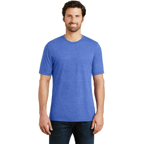 District Perfect Tri Tee DM130, Royal Frost, 3XL