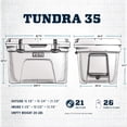 thumbnail image 2 of Hielera Yeti Tundra 35 Rescue Red con capacidad de 20 litros, 2 of 7