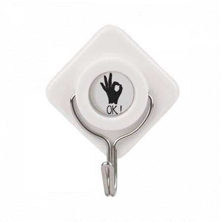 

OK Outline Personalized Gesture Adhesive Wall Hooks Hanging Self Sticky