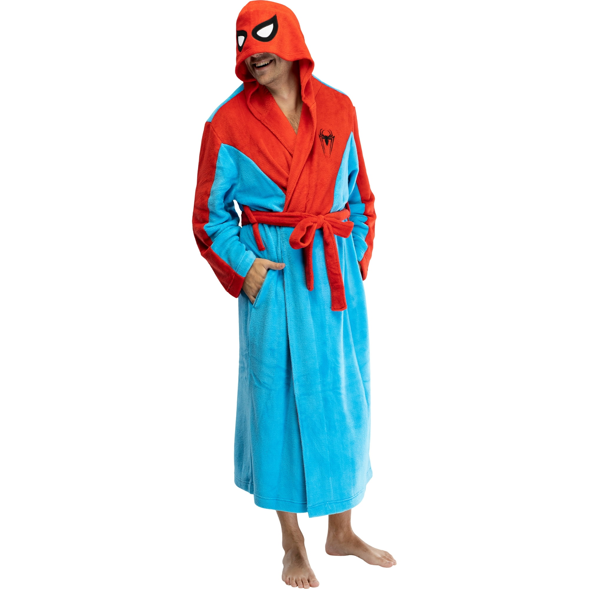 Peignoir en Polaire Marvel Spiderman pour Homme Adulte Standard