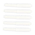 thumbnail image 3 of KONTONTY 5Pcs White Plastic Toilet Paper Roller Replacement Spring Loaded for Universal Fit Holders, 3 of 8